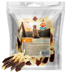 Заешки уши, пълнени с патешко месо DIVO