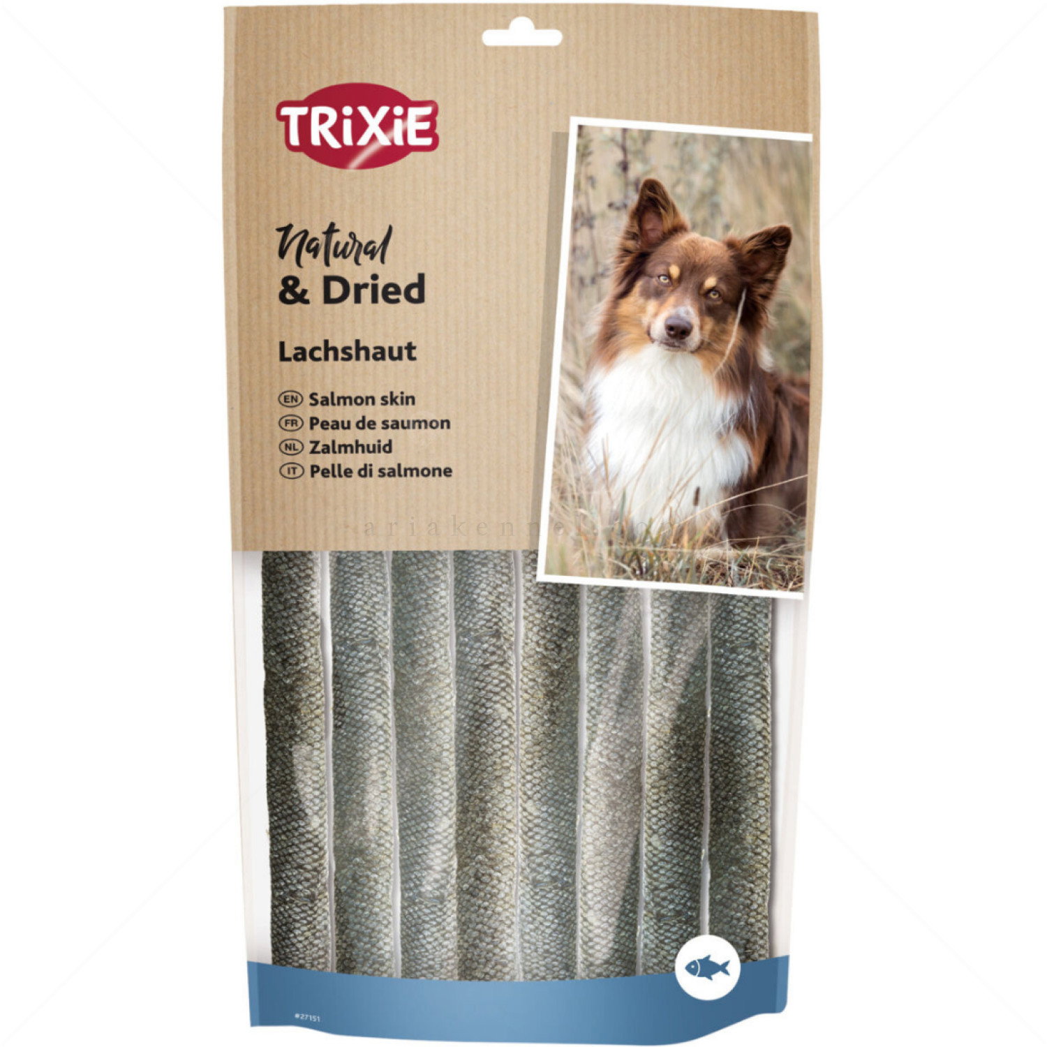 Кожа от сьомга TRIXIE Natural & Dried Salmon Skin