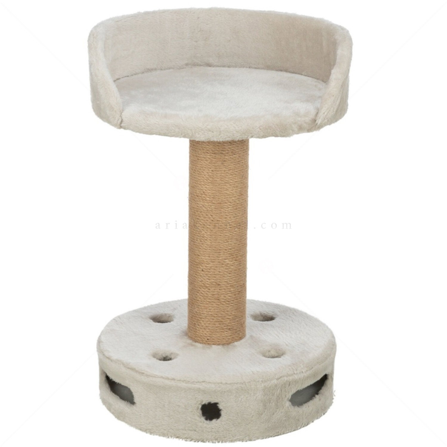 Катерушка с драскало, легло и основа за игра TRIXIE Dalia, светлосива