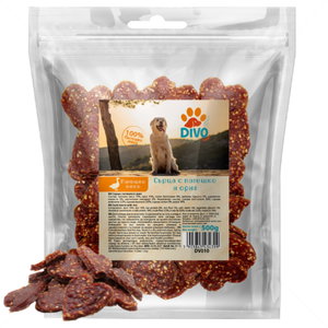 Меки сърцевидни хапки от патешко месо с ориз DIVO