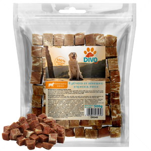 Меки кубчета от агнешко месо и треска DIVO