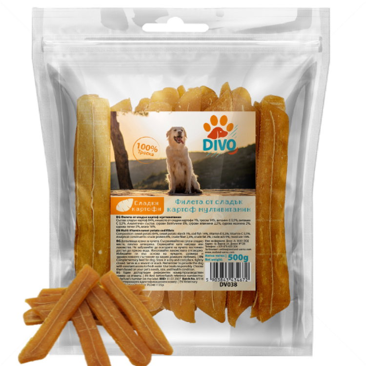 Филета от сладък картоф DIVO