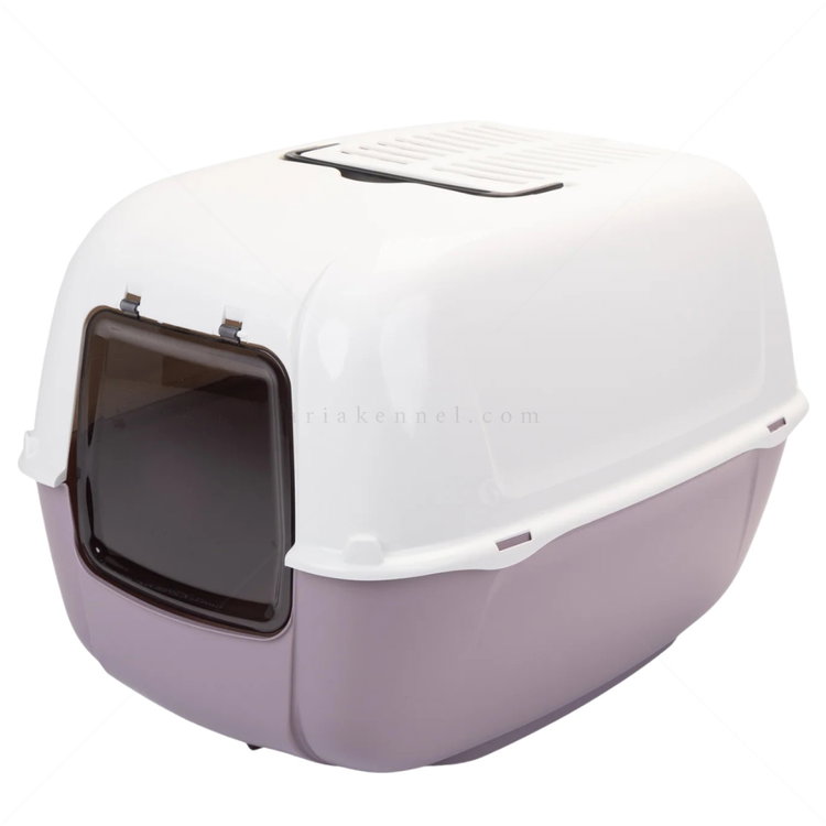 FERPLAST Prima Котешка тоалетна с филтър, пастелно лилава