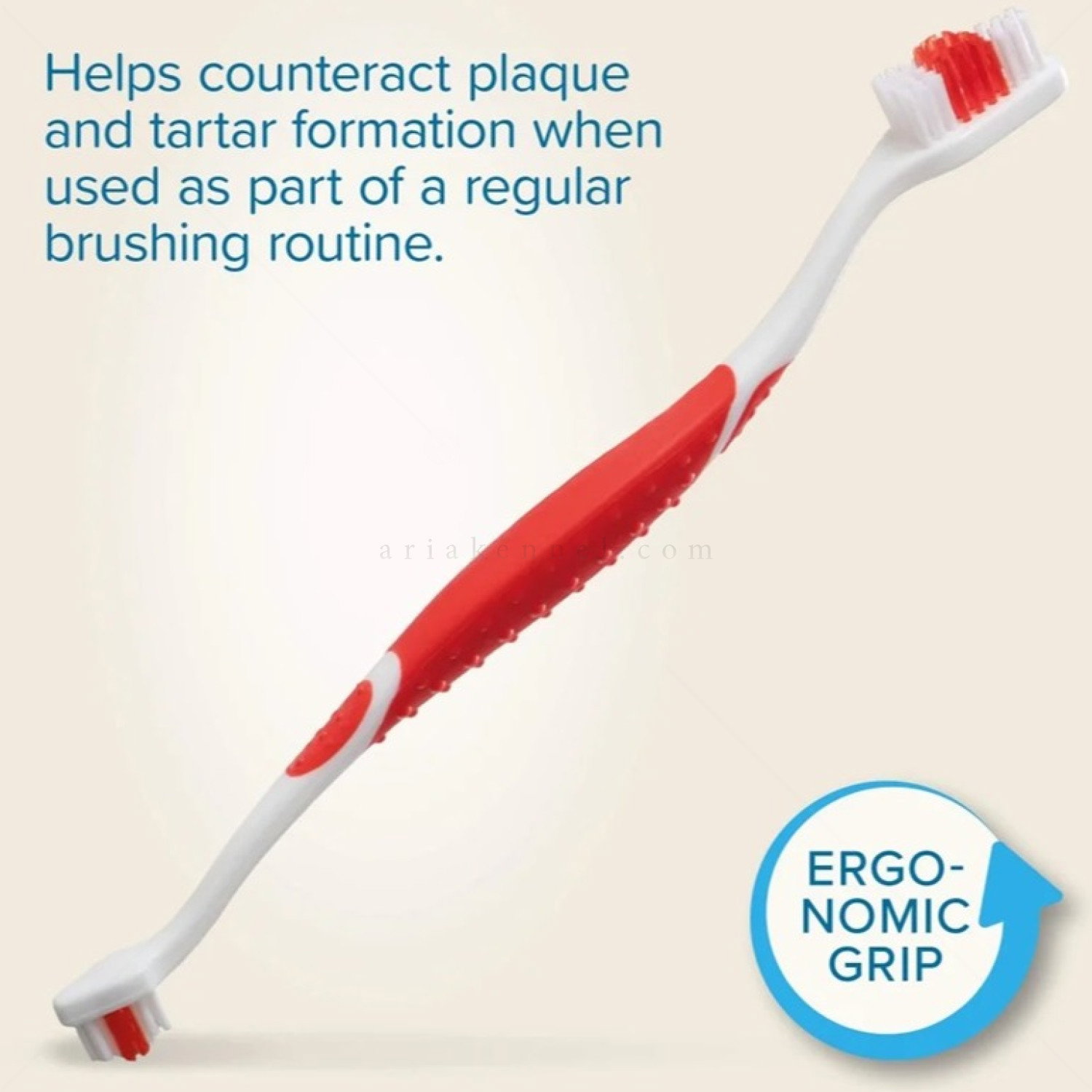 Двустранна четка за зъби BEAPHAR