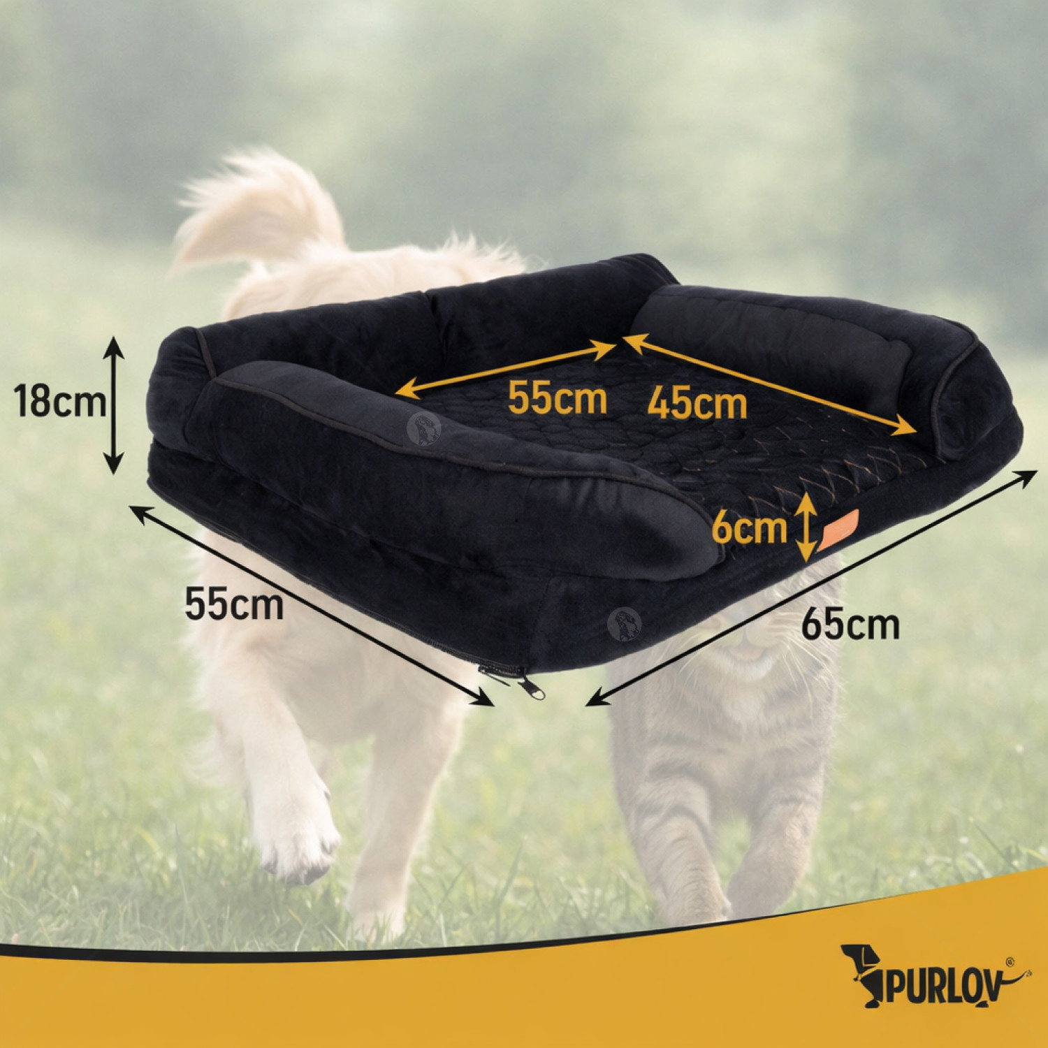 Ортопедично легло PURLOV S