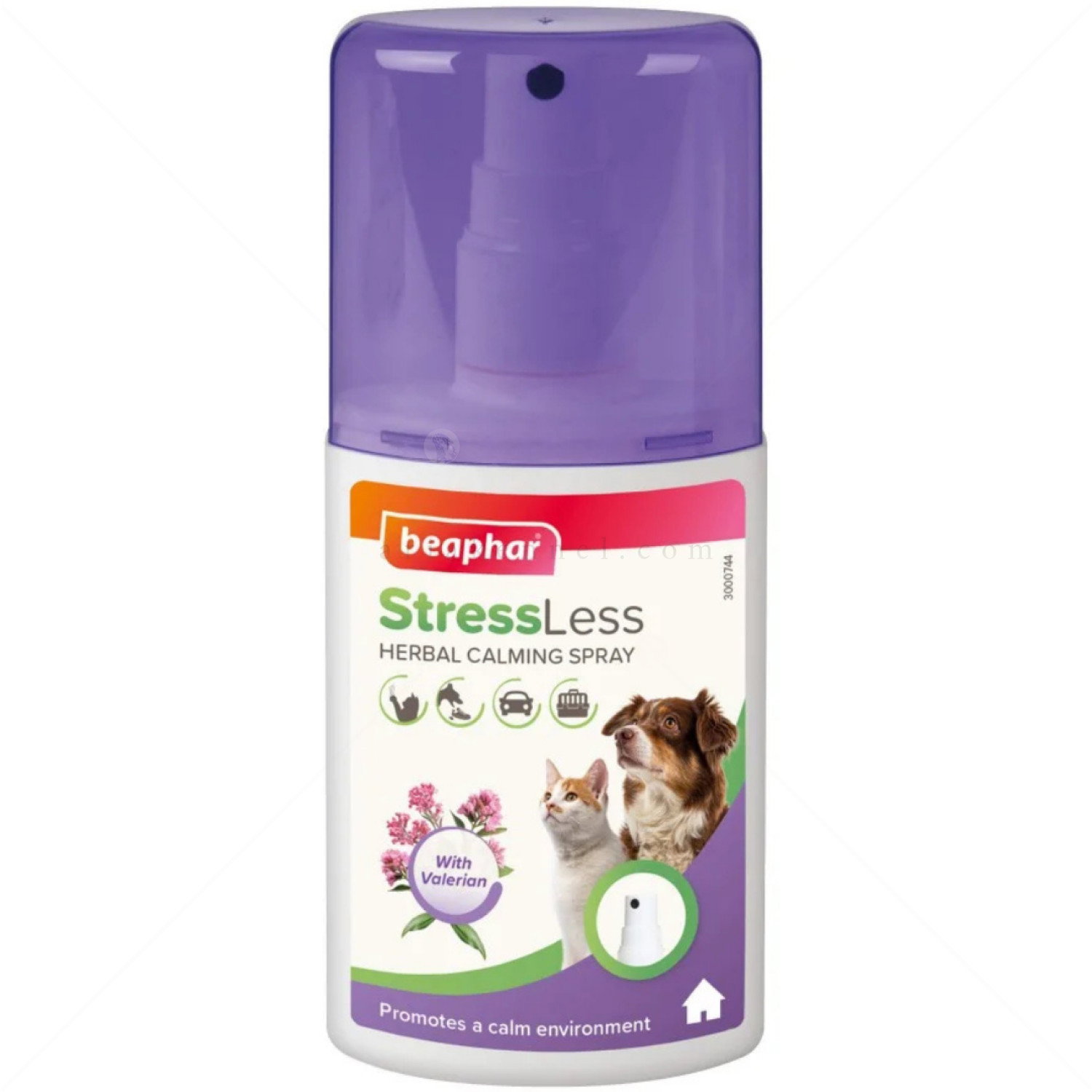 Успокояващ спрей с валериана 125 мл BEAPHAR StressLess Herbal Calming Spray