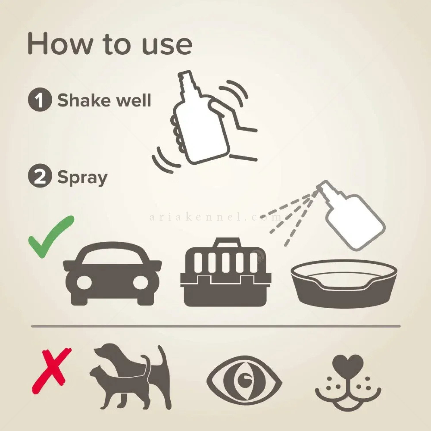 Успокояващ спрей с валериана 125 мл BEAPHAR StressLess Herbal Calming Spray