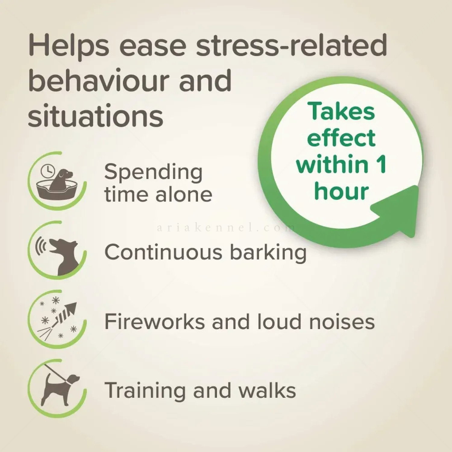 Успокояващ нашийник на билкова основа 65 см BEAPHAR StressLess Herbal Calming Collar