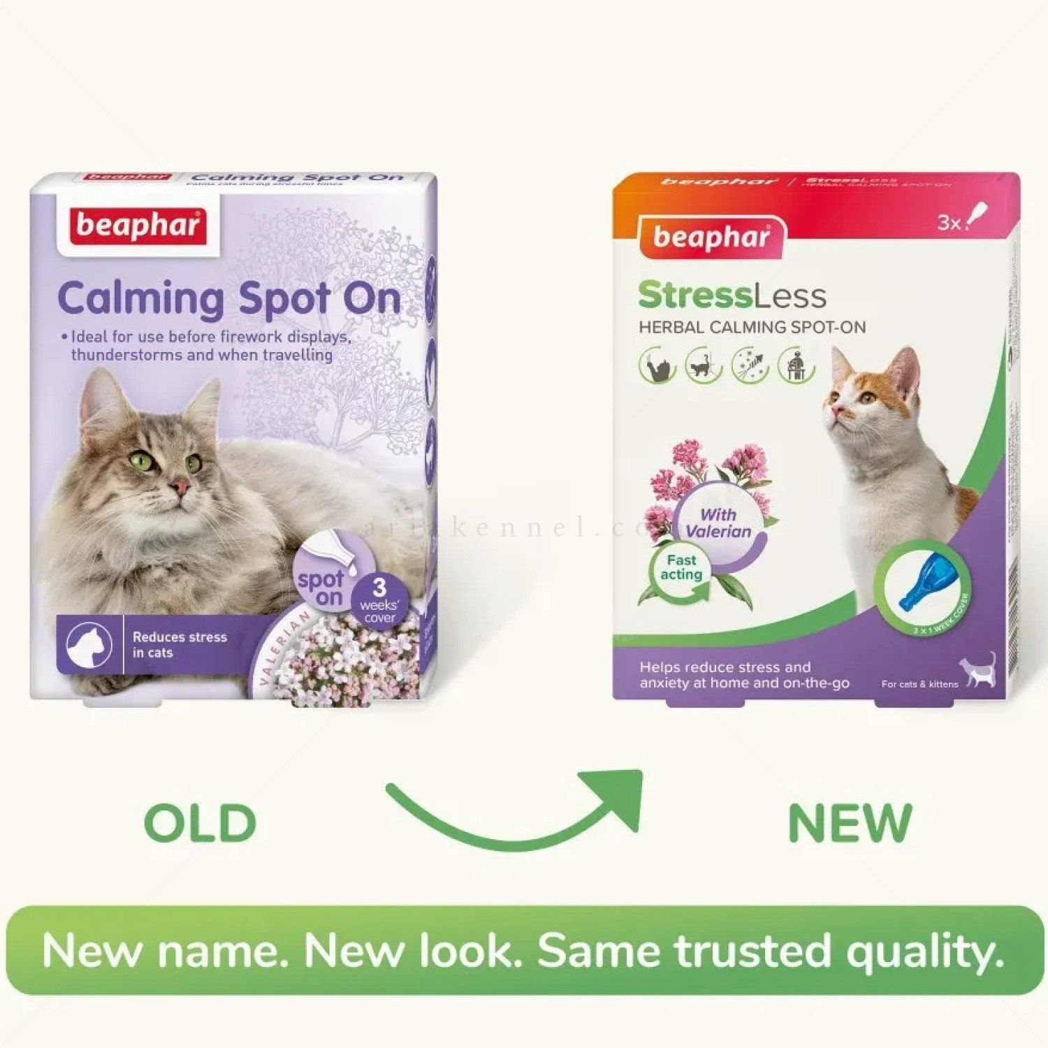 Успокояващи пипети BEAPHAR StressLess Herbal Calming Spot On Cat