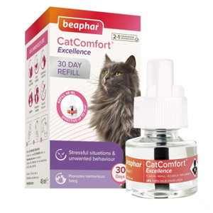 Резервен пълнител за дифузер 48 мл BEAPHAR CatComfort Excellence Calming Diffuser Refiller