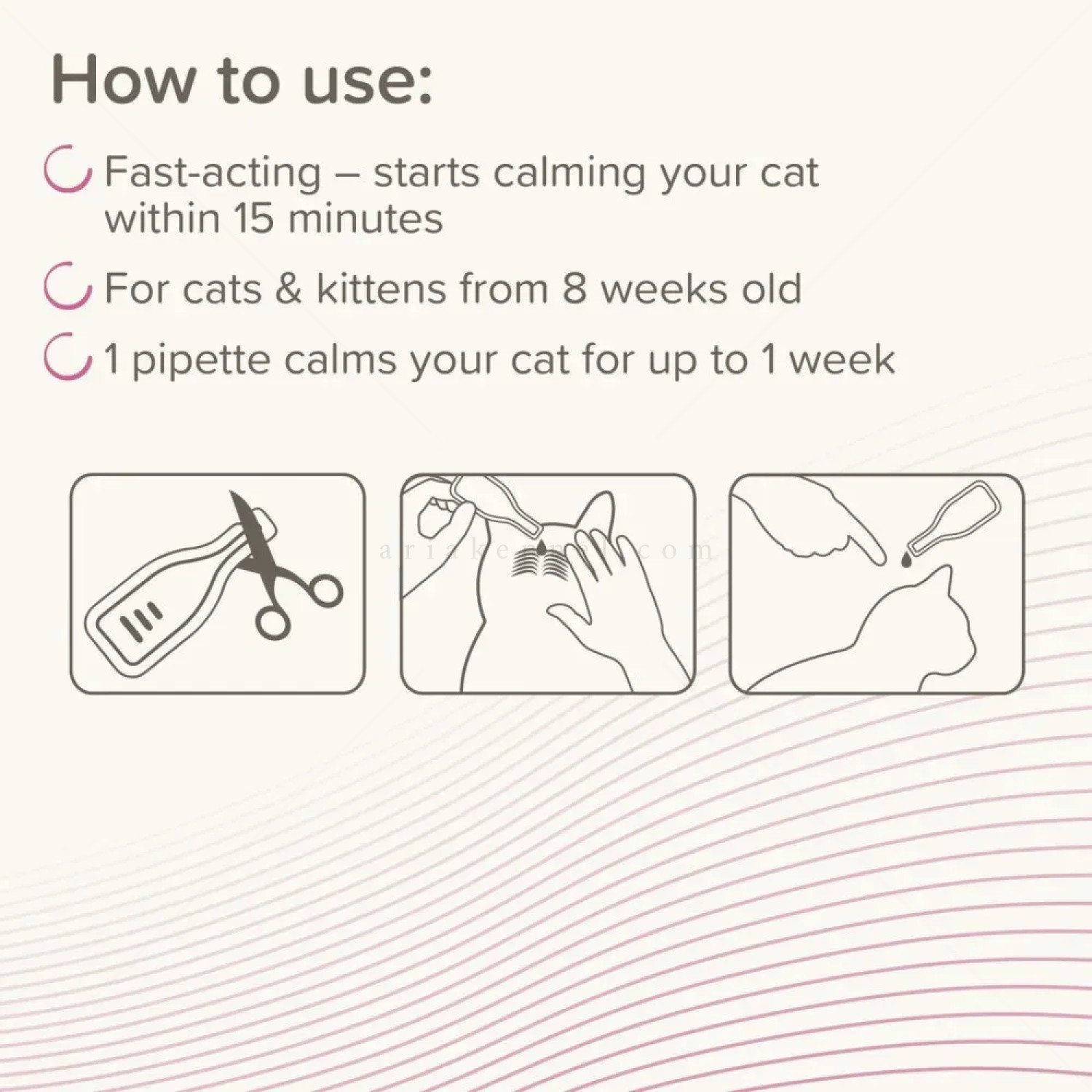 Успокояващи капки с феромони BEAPHAR CatComfort Calming Spot on