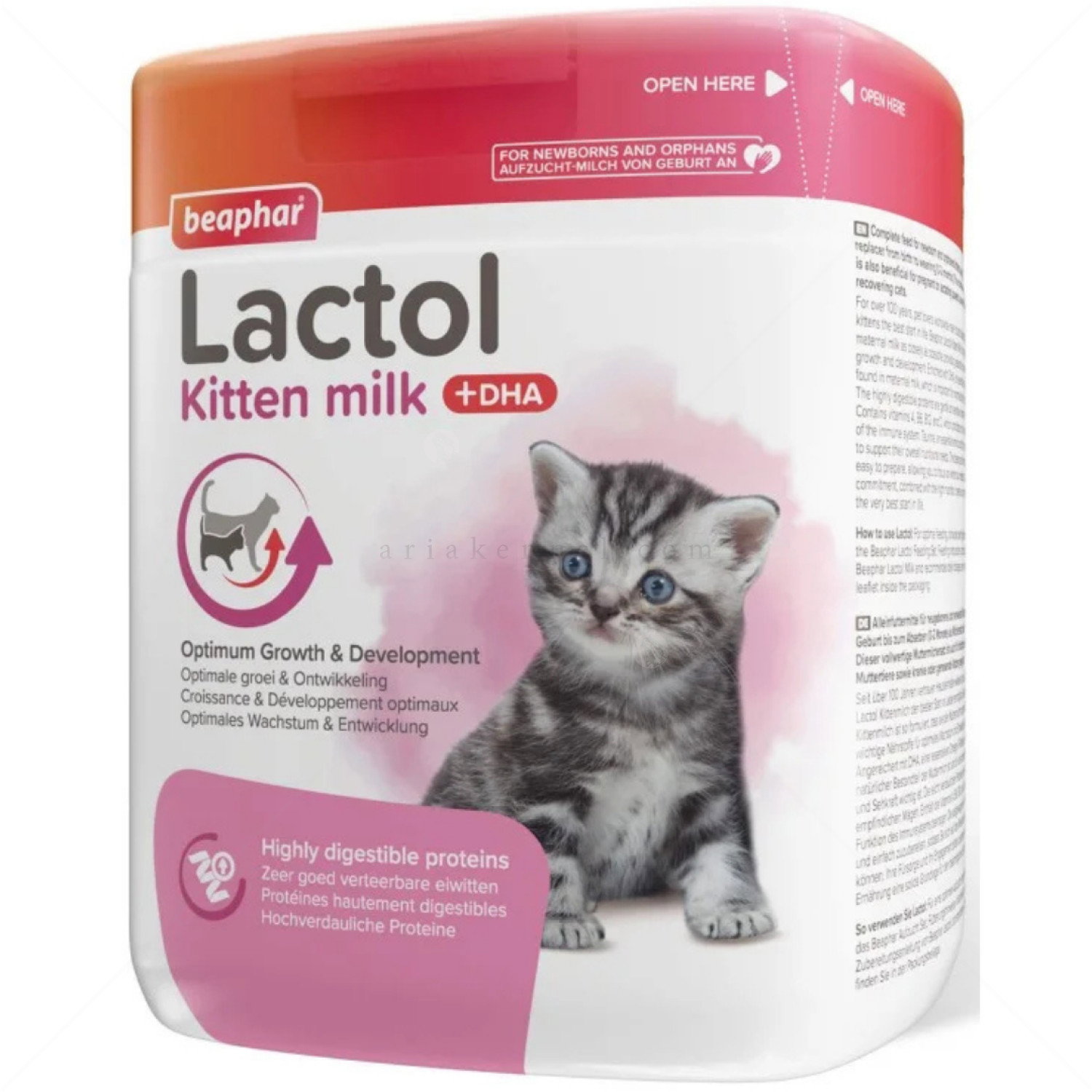 Сухо мляко за котки 500 гр BEAPHAR Lactol Kitten Milk