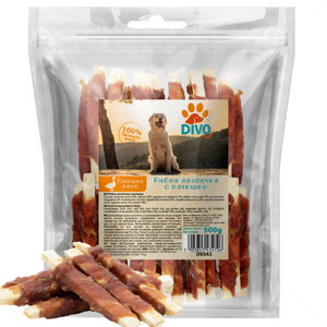 Дъвчащи ленти с риба и патешко месо DIVO
