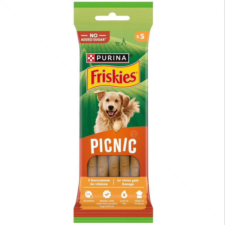 FRISKIES Dog Picnic 42 гр./5 бр. Солети с пилешко месо