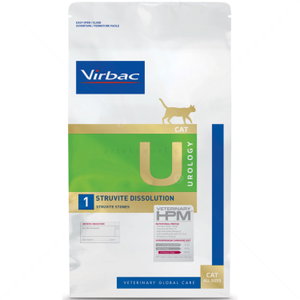 VIRBAC Cat Urology Struvite Dissolution U1 - 1.5 кг
