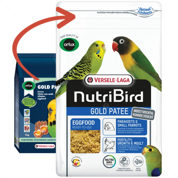 VERSELE LAGA Gold Patee Small Parakeet 0.250 кг.