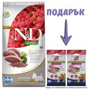N&D Dog 7 кг Quinoa Mini Neutered Duck, broccoli and asparagus