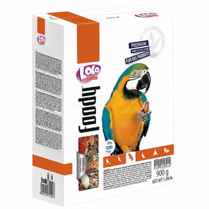 Храна за големи папагали LOLO PETS 0.900 кг