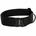 Нашийник ANIPRO Extra Strong Black, черен с черна тока