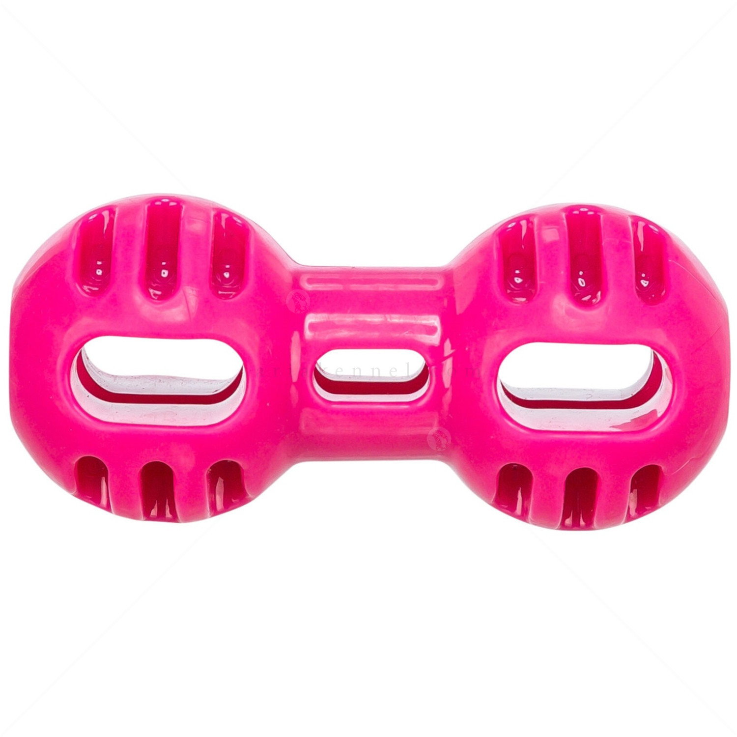 Дъмбел от термопластична гума TRIXIE TPR Soft&Strong Dumbbell M, циклама