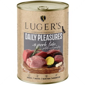 Консерва със свинско филе, картофи и магданоз 400 гр LUGERS Daily Pleasures Pork loin, potato and parsley