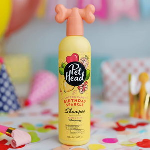 Подхранващ шампоан с аромат на захарен памук PET HEAD Birthday Еdition Sparkle Shampoo