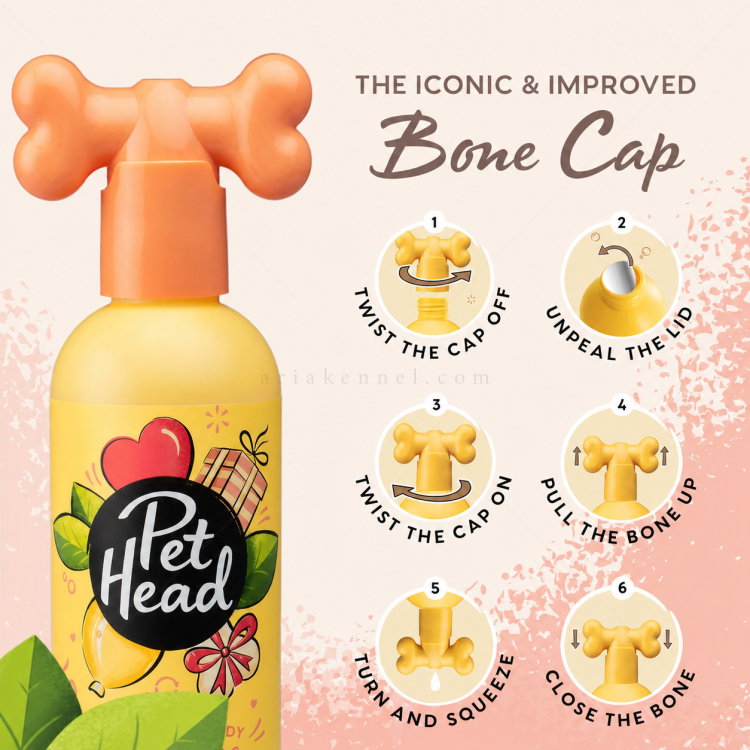 Подхранващ шампоан с аромат на захарен памук PET HEAD Birthday Еdition Sparkle Shampoo