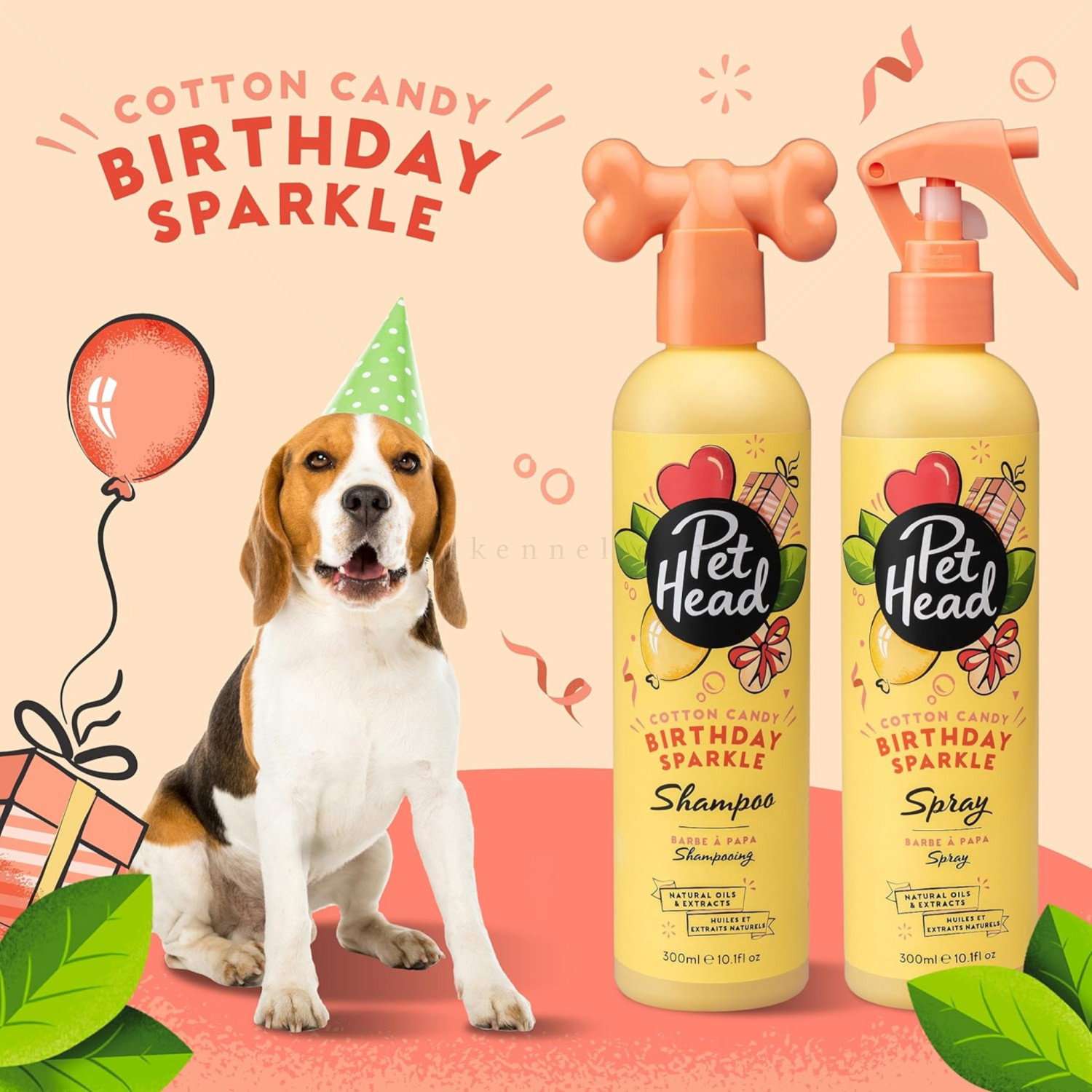 Дезодориращ спрей с аромат на захарен памук PET HEAD Birthday Еdition Sparkle Spray