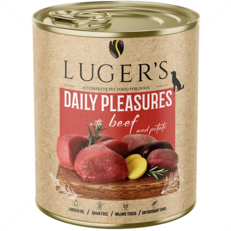Консерва с говеждо месо и картофи 800 гр LUGERS Daily Pleasures Beef and potato