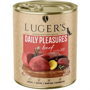 Консерва с говеждо месо и картофи 800 гр LUGERS Daily Pleasures Beef and potato