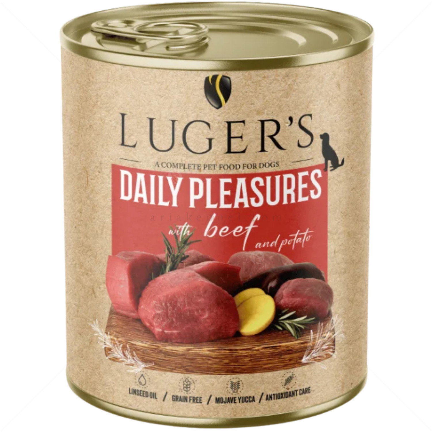 Консерва с говеждо месо и картофи 800 гр LUGERS Daily Pleasures Beef and potato