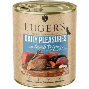 Консерва с агнешко шкембе, морков и магданоз 800 гр LUGERS Daily Pleasures Lamb tripes, carrot and parsley
