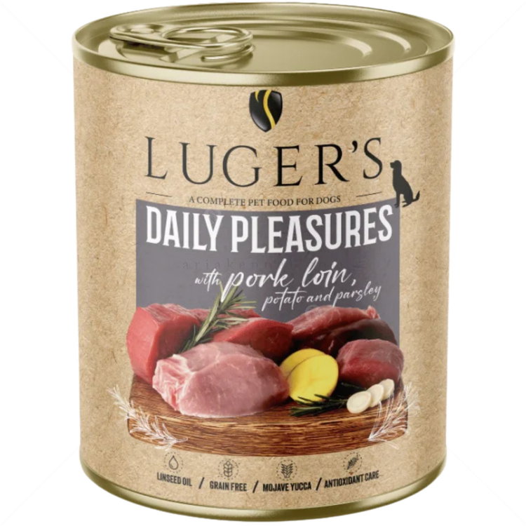 Консерва със свинско филе, картофи и магданоз 800 гр LUGERS Daily Pleasures Pork loin, potato and parsley