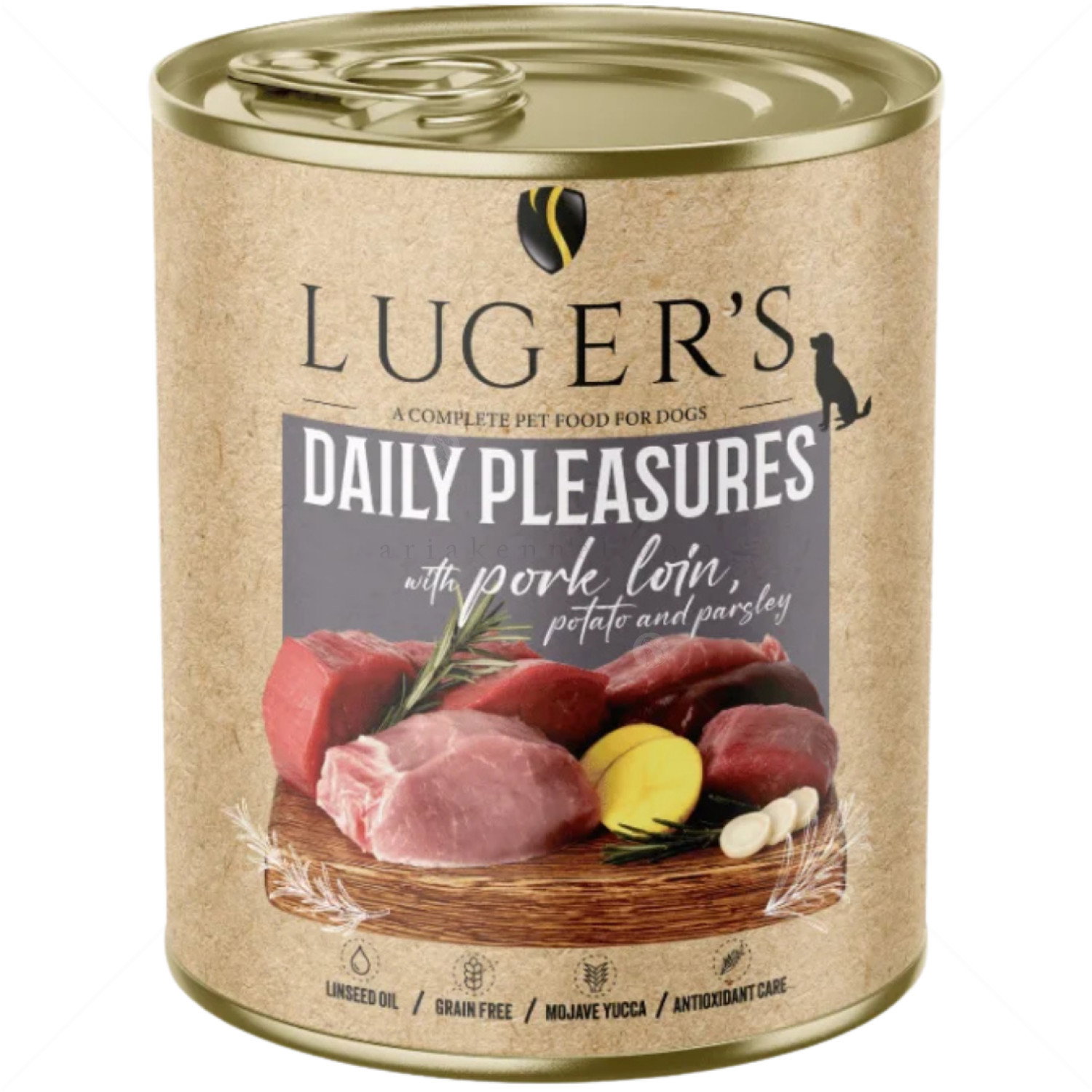 Консерва със свинско филе, картофи и магданоз 800 гр LUGERS Daily Pleasures Pork loin, potato and parsley