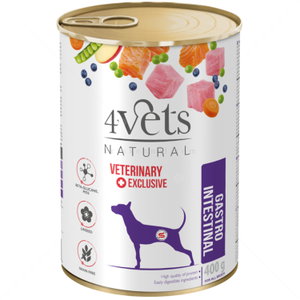4VETS Dog Natural Gastro Intestinal 400 гр - при стомашно чревни проблеми