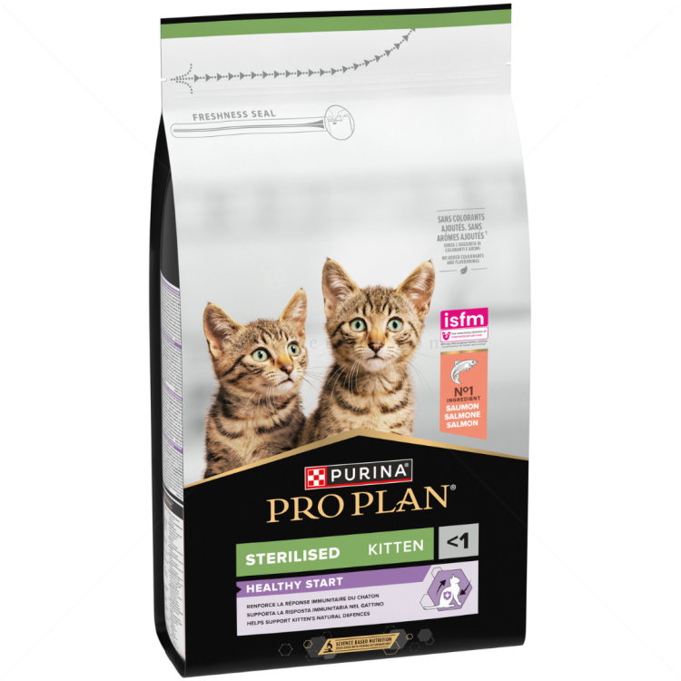 PRO PLAN Kitten Sterilised Salmon 1.500 кг