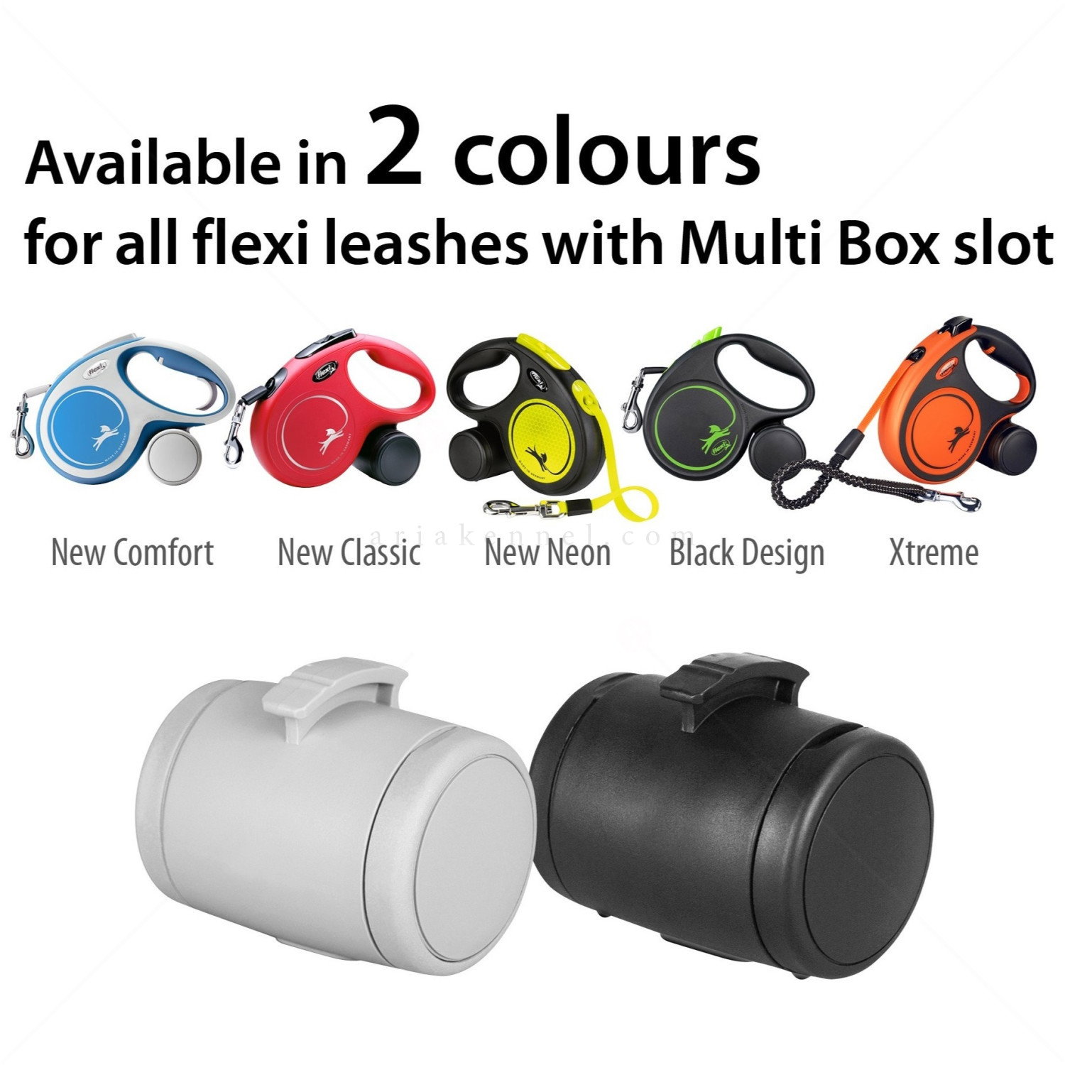 FLEXI Multi Box - Контейнер за торбички, сив