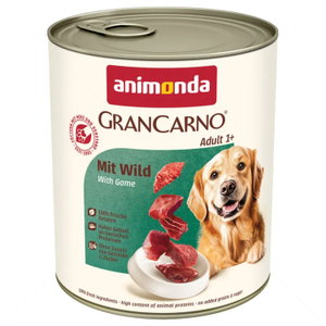 Консерва с дивечово месо 800 гр Gran Carno Adult Wild