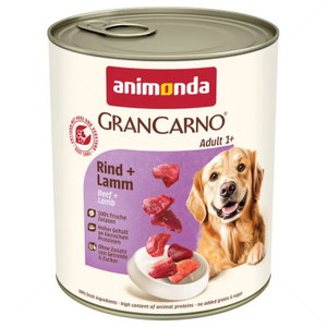 Консерва с говеждо и агнешко месо 800 гр Gran Carno Adult Rind&Lamm