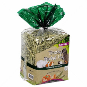 Сено от тимотейка с домати и живовляк 600 гр ESVE Timothy Herbal Hay