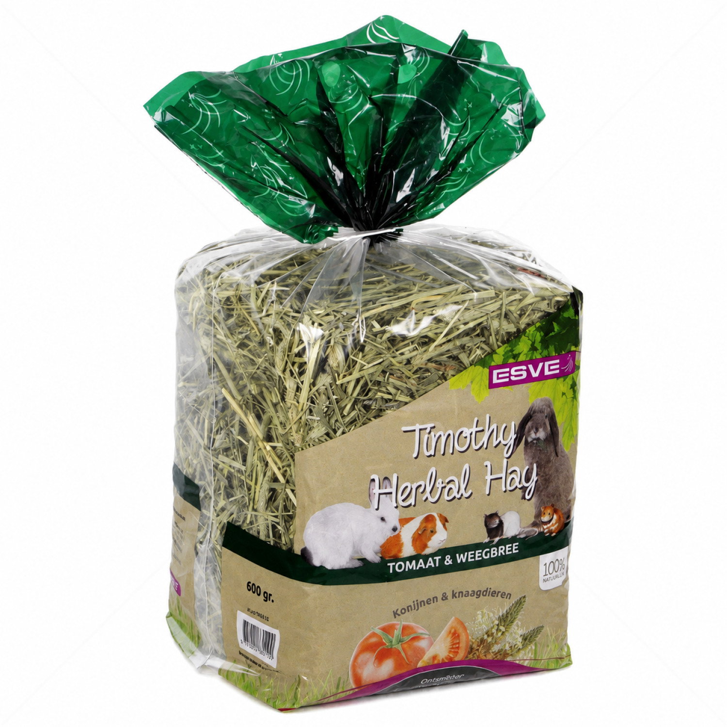Сено от тимотейка с домати и живовляк 600 гр ESVE Timothy Herbal Hay