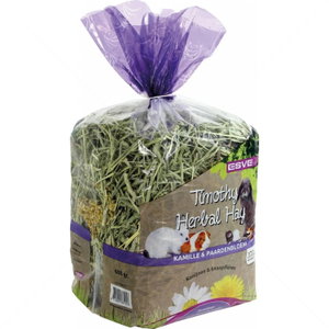 Сено от тимотейка с лайка и глухарче 600 гр ESVE Timothy Herbal Hay
