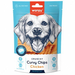 Чипс с пилешко месо WANPY Crunchy Curvy Chips Chicken