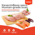 Хрупкави хапки с кремообразен пълнеж с вкус на пилешко месо WANPY Crunchy Pockets Chicken