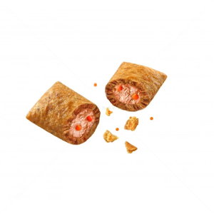 Хрупкави хапки с кремообразен пълнеж с вкус на сьомга и хайвер WANPY Crunchy Pockets Salmon