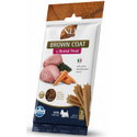 Дентални пръчки за кучета с кафява козина от дребни породи N&D Brown Dog Adult Mini Dental Treat Lamb, Carrot & Spirulina