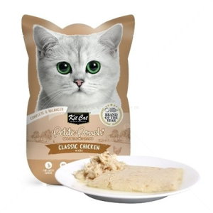 Пауч с пилешко месо в желе 70 гр KIT CAT Petit Pouch Chicken in Aspic