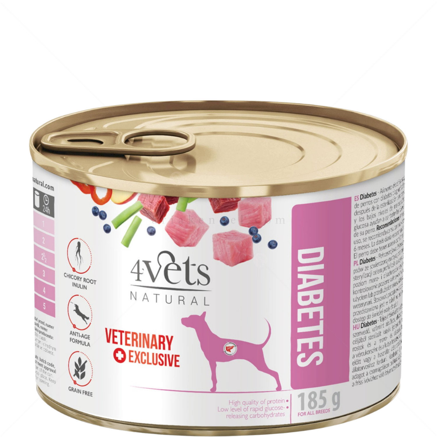4VETS Dog Natural Diabetes 185 гр - при диабет