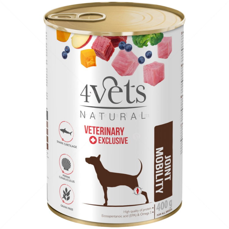 4VETS Dog Natural Joint Mobility 400 гр - за здрави стави