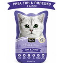 с риба тон и пилешко месо